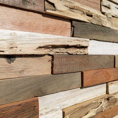 Ξύλινο Πλακίδιο Τοίχου | 3d Barn Mixed Wood