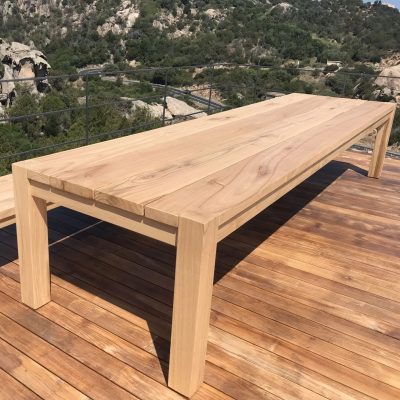 Τραπέζι Μασίφ Καστανιάς | Villa Terra